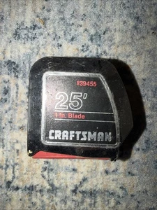 Vintage Craftsman 939455. 25 Ft 1" Blade Tape Measure. Excellent Condition. - Picture 1 of 6