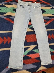 Agolde Jeans Womens Size 28 Light Wash Blue Skinny Los Angeles Premium 28x26 - Picture 1 of 10