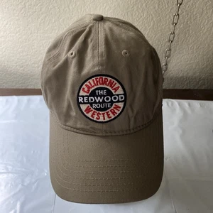 California Western Railroad Hut The Redwood Route Stinktier Zug Souvenir Vintage - Bild 1 von 5