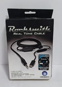 2012 UBISOFT ROCKSMITH REAL TONE CABLE W FREE PC GAME DEMO NEW OPEN BOX READ!!!! - Picture 1 of 10