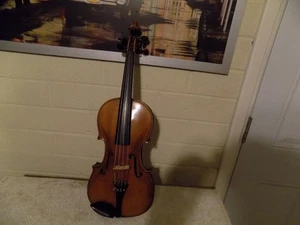 Copy Of Nicolaus Amati Violin 4/4 Label Reads Nikolas Amati Made In Germany - Picture 1 of 14