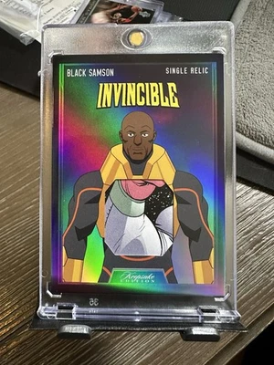 2025 Keepsake INVINCIBLE Single Relic Black Samson (Allen The Alien Cover Patch) - Image 1 of 2