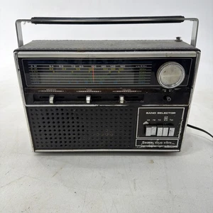 Radio portatile vintage Sears 7 bande AM/FM/AIR/WB/TV stato solido 266.22490500 - Foto 1 di 20