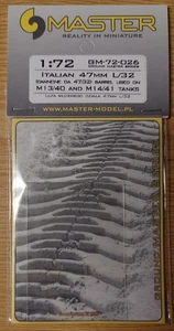 Rohr Italian 47mm L/32 gun barrel (Cannone 47/32) in 1/72 von Master - Picture 1 of 1
