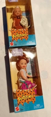 Vintage 2003 Flintstone Barney and Wilma. Mattel/ Cartoon Network - Image 1 of 4
