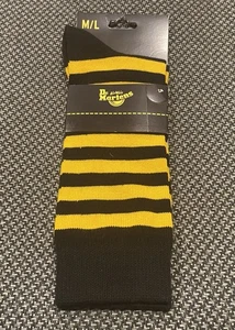 Dr. Martens Thin Striped Socks Size M/L New With Tags - Picture 1 of 3