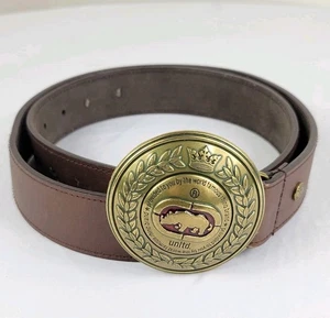 World Famous Rhino Brand Echo Unltd. Seven Deuce Belt Brown Mens Size 38 - Picture 1 of 18