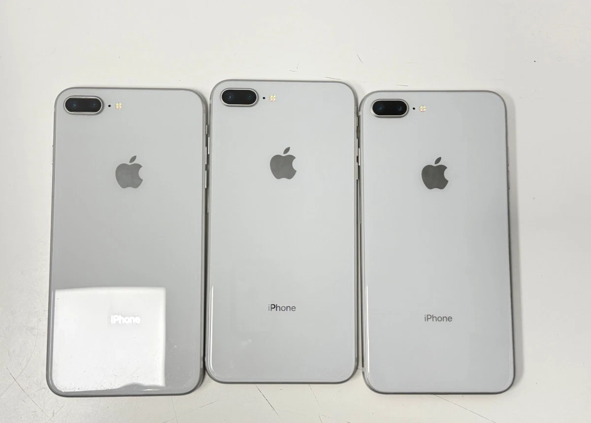 Apple iPhone 8 Plus ホワイト Apple iPhone 8 Plus 64GB Prateado Muito | Casas Bahia
