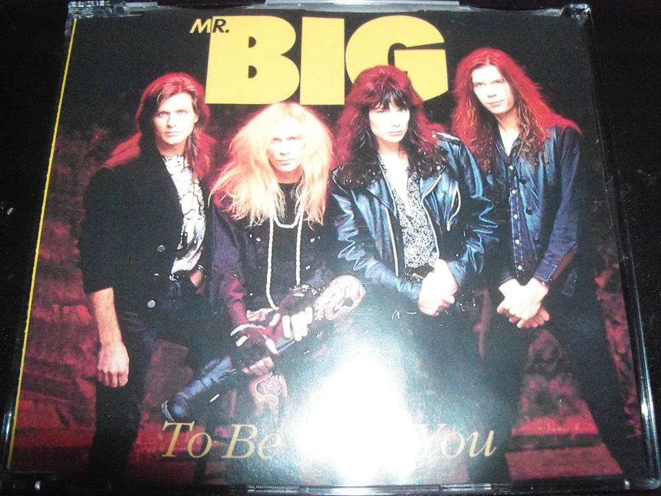Mr Big Be With You Rare German CD Single Includes Live Tracks   - Image 1 of 1
