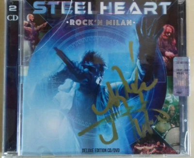 STEELHEART  ROCK`N MILAN DELUXE EDITION CD + DVD SIGNIERT SIGNED Rock Star KISS - Bild 1 von 3