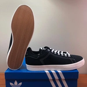 adidas Originals Stan Smith CS Mens Size 12 Suede Casual Sneakers Black ID2042 - Picture 1 of 11