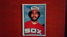 1985 Topps All Star Set Collector's Edition #34 Harold Baines Glossy Send-ins Ba
