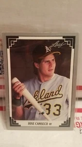 Lotto misto di 6 carte da baseball "Jose Canseco" (foglia e punteggio) (1989-1991) - Foto 1 di 10