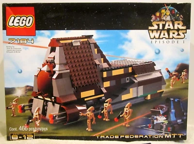 LEGO STAR WARS 7184 TRADE FEDERATION MTT EPISODE 1 NEW IN OPENED BOX SEALED BAGS - Image 1 of 4