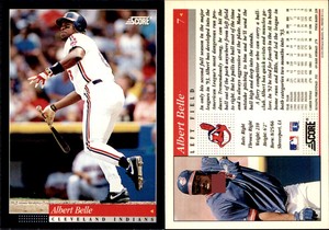 Albert Belle 1994 Score #7 Card *AutographDen*