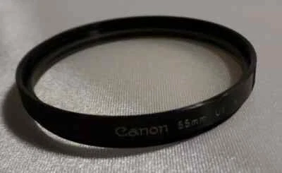 a UV-1x 1 x Ultraviolet Canon 55 Japan light filter 55mm for LENS 1164 - Image 1 of 2