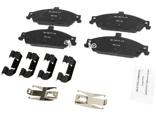 Juego de pastillas de freno delanteras AC Delco 74684FHBT Chevrolet Classic 2004-2005 Foto 1 de 2