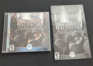 Medal of Honor: Allied Assault (PC, 2002) Jewel Case, Discs und Handbuch - Bild 1 von 6