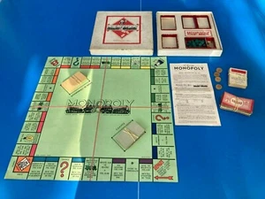 Monopoly Miro Juego De Empresa Antiguo 4 Fichas Casa Hotel Madera Súper Edition - Imagen 1 de 6