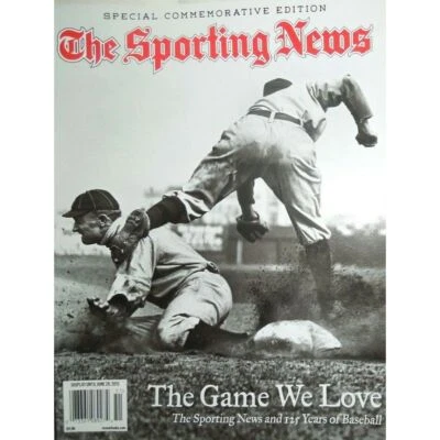 SPORTING NEWS commemorative GAME WE LOVE 125 YEARS OF BASEBALL babe ruth Foto 1 de 4