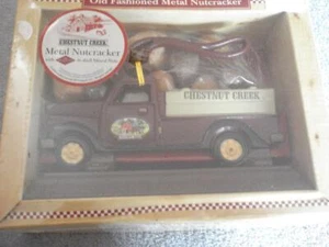NEW 2004 CHESTNUT CREEK OLD FASHIONED METAL NUTCRACKER (NIB) - Picture 1 of 3