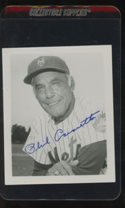 New York Mets Team Issued 4x5" Stamped Photo Phil Caravetta