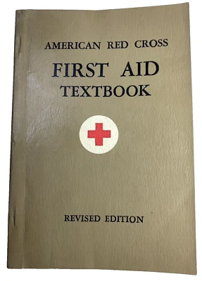 1945 American Red Cross First Aid Textbook Revised Edition - Image 1 of 4
