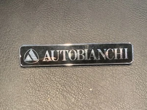 Autobianchi Emblem Schriftzug - Bild 1 von 2
