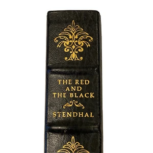 The Red and the Black Stendhal Franklin Mint Library Partial Leather Bound 1981 - Picture 1 of 10