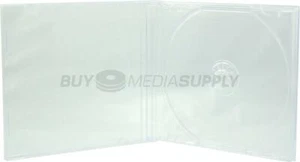 10,4 mm Standard durchsichtig 1 Disc CD Jewel Case Posten - Bild 1 von 6