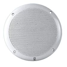 Poly-Planar 6" 2-Way Coax Integral Grill Marine Speakers White #MA4056W