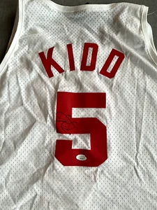 Jason Kidd SIGNIERTES New Jersey Nets Trikot mit JSA COA - Bild 1 von 9
