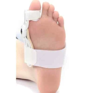 BIG TOE BUNION CORRECTOR STRAIGHTENER SUPPORT STRAP ORTHOPEDIC PROTECT HALLUX - Picture 1 of 5