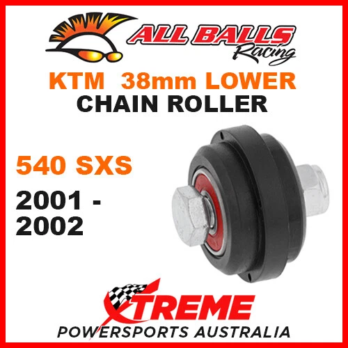 79-5003 KTM 540SXS 540 SXS 2001-2002 38mm MX Lower Chain Roller Kit Dirt Bike - Image 1 of 2