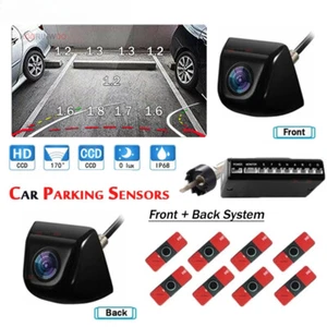 Visible Video System for Cars Parks Sensors Front Rear Parking Ronic Rear Camera - Picture 1 of 26