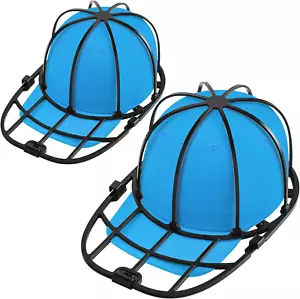 2 Pack Hat Washer Cage for Washing Machine Baseball Cap Washer for Dishwasher, H - Picture 1 of 7