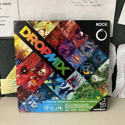 Paquete de 16 cartas Hasbro DropMix Rock Playlist para sistema de música DropMix Foto 1 de 3