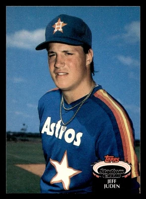 1992 Stadium Club Jeff Juden #479 Houston Astros - Image 1 of 2