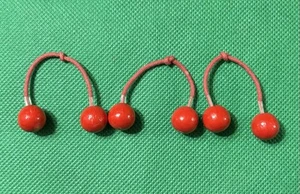 Haba The Little Orchard Game - Replacement Pieces - 3x Cherries - Picture 1 of 2
