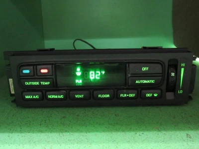 98-00 CROWN VIC EATC AUTOMATIC CLIMATE HEATER CONTROL F8AH-19C933-AD REBUILT 236 - Image 1 of 4