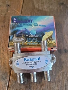 Beausat 4 in 1 ( 4x1 ) DiSEqC Schalter - Bild 1 von 3