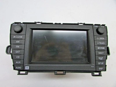 2010-2011 Toyota Prius Radio Player Display Screen Assembly OEM With Warranty - Image 1 of 4