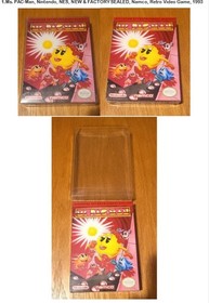 Ms Pac Man (Nintendo NES, 1993) Namco H-SEAM. NEW & FACTORY SEALED, Retro Game