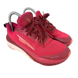 ALTRA PARADIGM 5 Women's Running Shoes Athletic Wide Toe Box Size 6 Red Pink - Picture 1 of 10