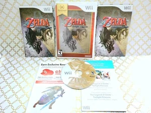 The Legend of Zelda: Twilight Princess (Nintendo Wii) CIB NS Ver. - Tested - Picture 1 of 24