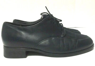 Munro American Veranda Oxford Shoes Navy Leather Suede Womens Size 6WW - Image 1 of 4