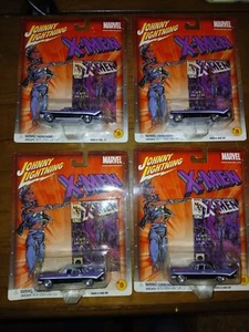 Set of 4 - JOHNNY LIGHTNING MARVEL THE UNCANNY X-MEN 1959 DESOTO - Picture 1 of 3