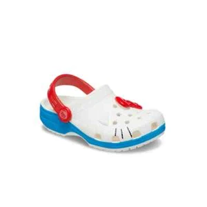Crocs Hello Kitty IAM Classic 209469-100 Clog Toddler 4 White Casual Shoe QLW292 - Picture 1 of 14