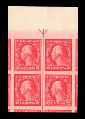 MOMEN: US #482 TOP ARROW BLOCK MINT OG NH PSE GRADED CERT GEM-100 LOT #94779 - Image 1 of 3