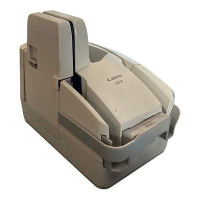 Canon CR-55 imageFORMULA Check Scanner M11056 USB MICR 200DPM – No Adapter - Image 1 of 4